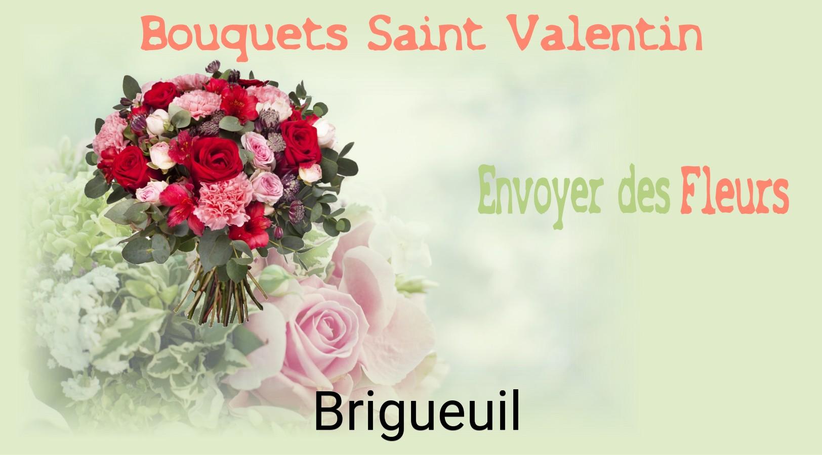 Roses de Saint-Valentin livrées à Brigueuil